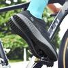 Unisex Cycling Shoes Mountain Bike Road Use Dual Compatibility Hard Sole Breathable Riding Footwear