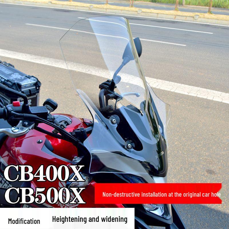 Улучшенное ветровое стекло для Honda CB400X/500X, Расширенный ветроотражатель
