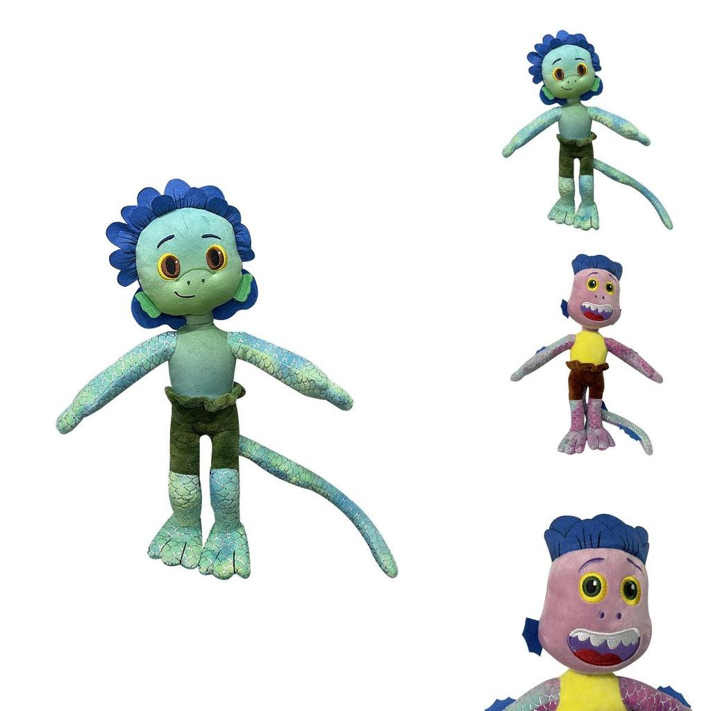 Очаровательная плюшевая игрушка Pixar Luca Alberto 40 см, мягкая набивная кукла для детей и детей
