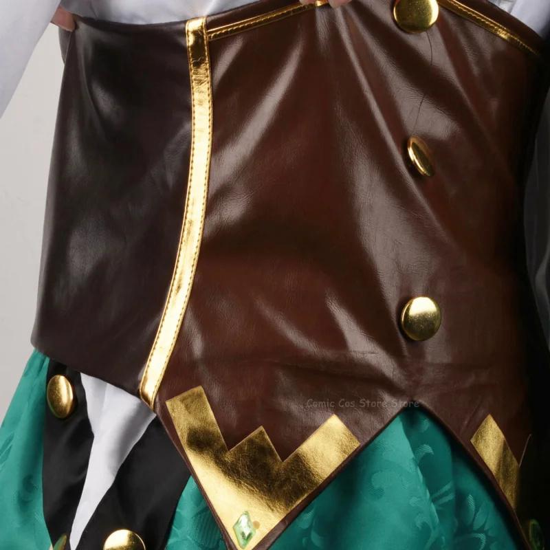 Новинка, горячая игра, косплей, костюм Венти, парик, Mondstadt, игра с богом ветра, униформа, прекрасный наряд, XS-XXL