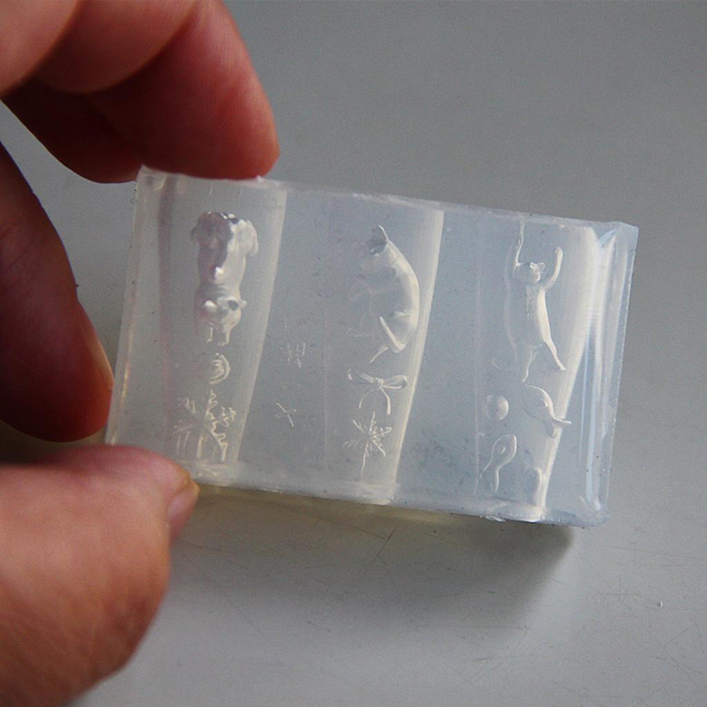 Креативная силиконовая форма для нейл-арта для легкого создания узоров и дизайнов. Мягкие материалы подходят для ногтей разной формы и длины.