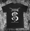 230 Gsm 100% Cotton Doom T Shirt Crust Anarcho Punk D Beat Anti Cimex Nausea Disrupt Discharge Amebix Extreme Noise Terror Antisect Disclose Aus Rotte