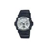 Серия G-Shock Система солнечной зарядки Мировое время Солнечный кварцевый механизм Ремешок из смолы Часы Мужские часы Белые AWG-M100S-7AJF