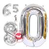 40" Rose Gold  Number Balloon Decoration Anniversary Birthday Wedding New Year Celebration Aluminum Foil Digital Helium Balloons