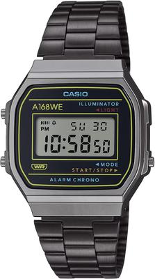 Casio Цифровые часы Vintage Series Heritage Colors Kids Black Overseas Model A168WEHB-1A Мужские Женские [Товар]