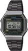 Цифровые часы Vintage Series Heritage Colors Kids Black Overseas Model [Casio] A168WEHB-1A Мужские Женские [Товар]