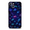 Чехол для телефона Cover для iPhone 17 16 15 14 13 12 Pro Max 11 Pro Max 17 AIR Plus Ударопрочный Мягкий ТПУ Корпус Вселенная Звездное Небо Луна