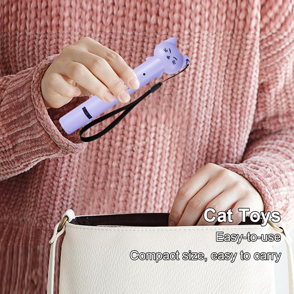 Забавная кошачья указка с инфракрасным светом, забавная кошачья ручка, многофункциональная указка, кошачья игрушка для тренировки котят, упражнений
