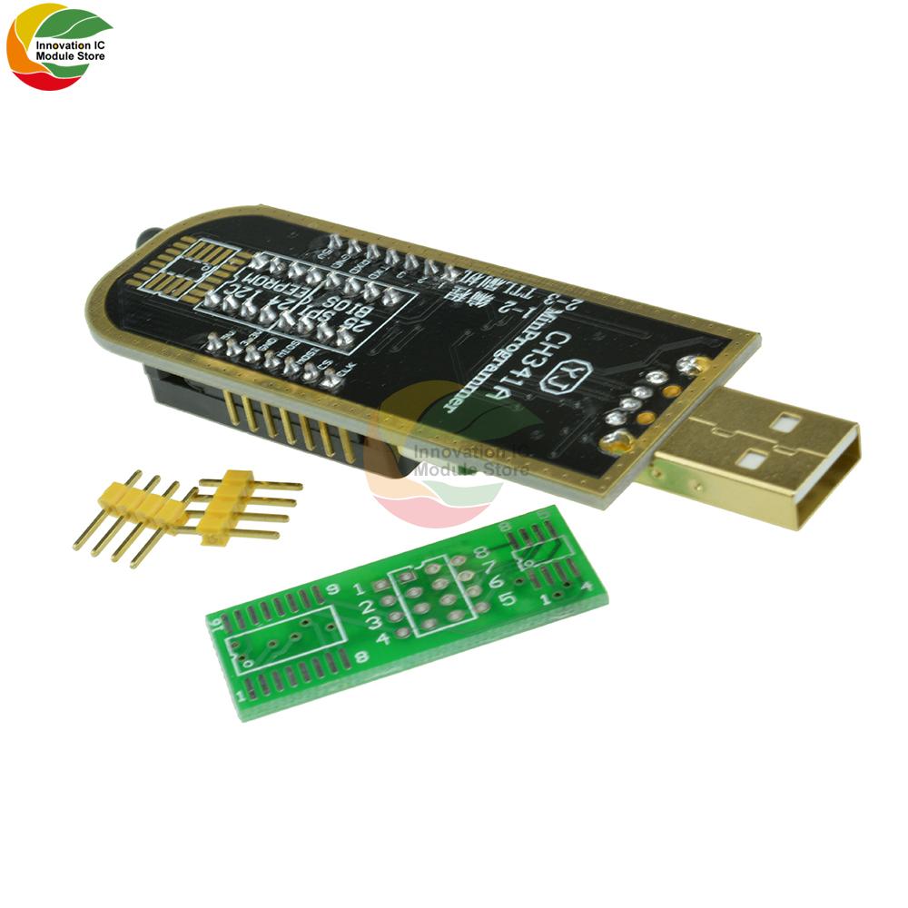 WCH341A 24 25 Серии EEPROM Flash BIOS USB Программатор Модуль SOIC8 SOP8 Тестовый Зажим Для EEPROM 93CXX / 25CXX / 24CXX DIY НАБОР
