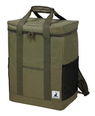 Изотермическая сумка-холодильник Квадратный рюкзак-холодильник Оливковый UE-620 Размер Ширина 34 x Глубина 23 x Высота 45 см