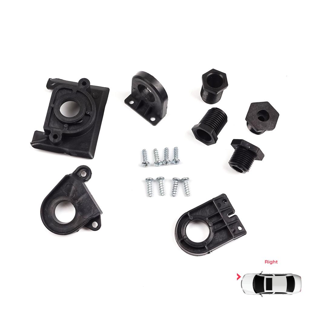 EHL529 Headlight Holder Mount Repair Bracket Tab Set Right Side for VW Jetta MK6 A6 5C6 2010-2018 5C7998226