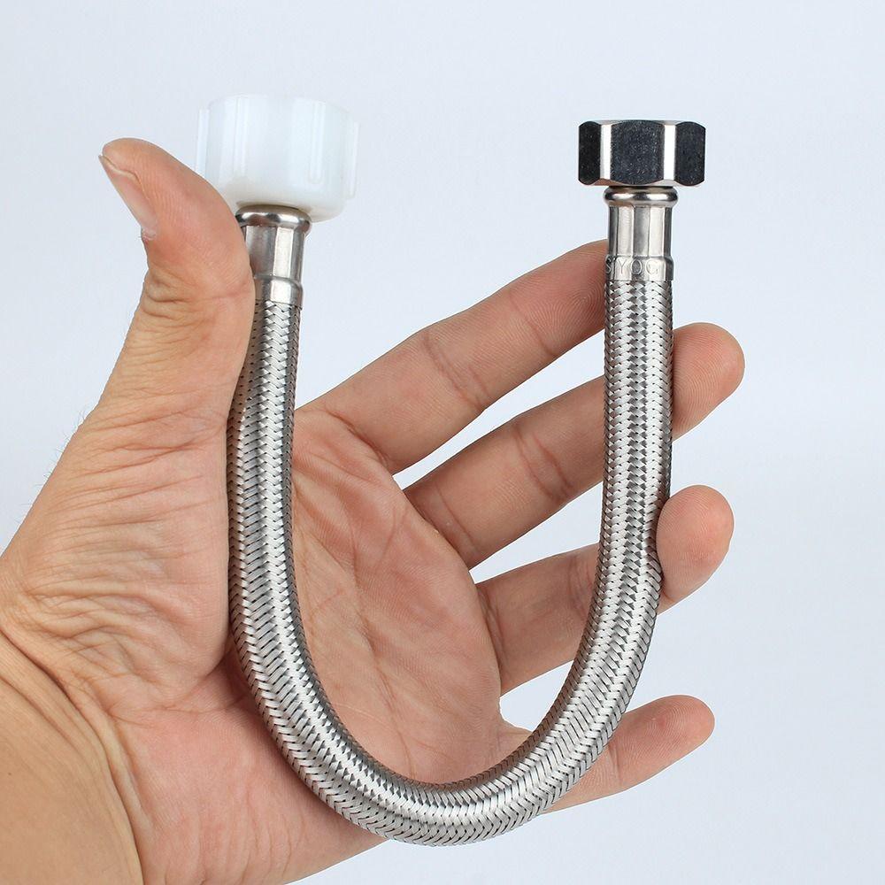 30/40см Гофрированный Водяной Шланг Взрывозащищенный Большой Поток Шланг Подвода Горячей и Холодной Воды Нержавеющая Сталь