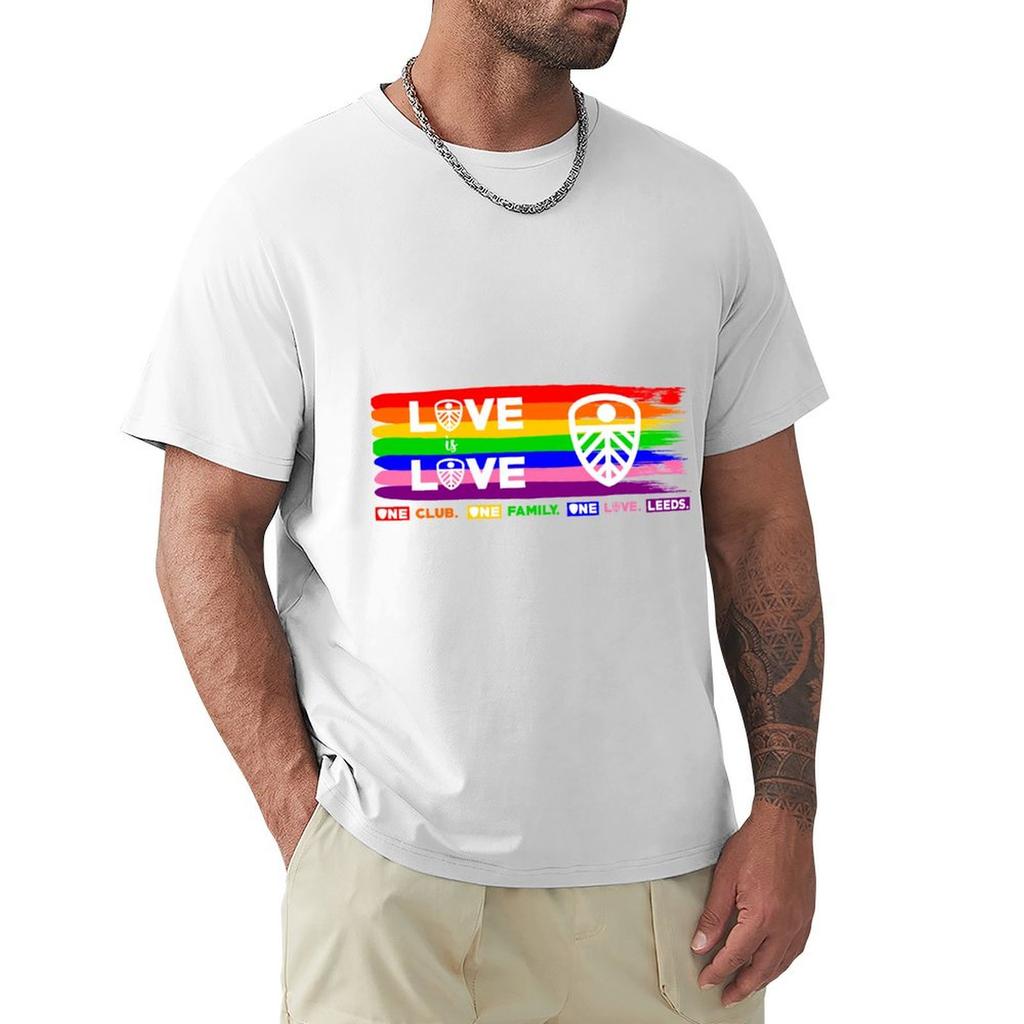 Lufc Love Is Love Tshirt Breathable Travel Tshirt