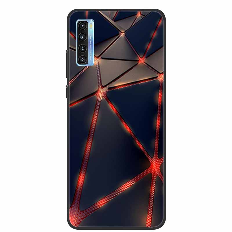 For TCL 20L Cases 20L 20S 20Pro 20R 20SE Marble Soft TPU Silicone Back Covers For TCL 20 R 5G Phone Cases Coque Bumper T774H