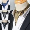 Elegant Men'S Scarf Trendy British Retro Suit Silk Scarf Shirt Neckline Scarf Spring Autumn Winter Business Scarf Scarf Scarf