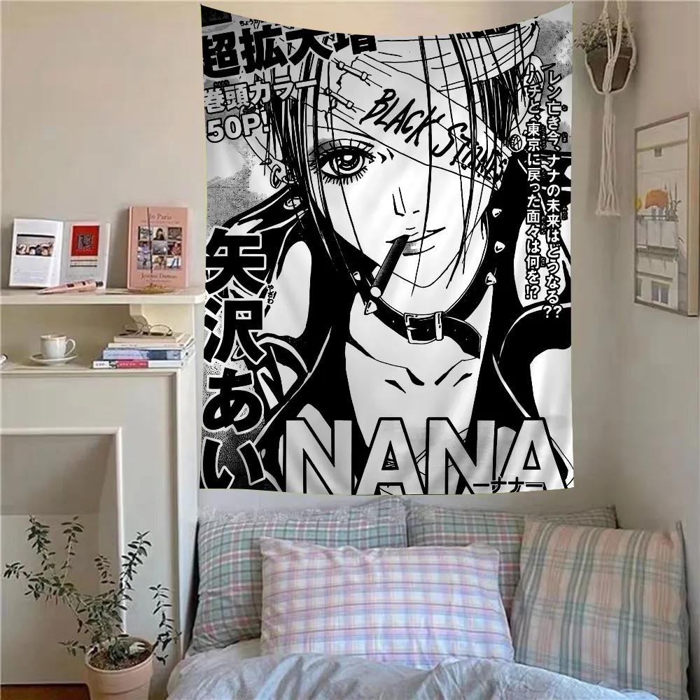 Japanese Classic Anime NANA High School DxD Hippie Wall Hanging Tapestries for Living Room Home Dorm Decor Art Home Decor