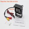 Car BUS Truck Rear View Camera 170 Degree 480TVL 24 LED Night Look Anti-Shock