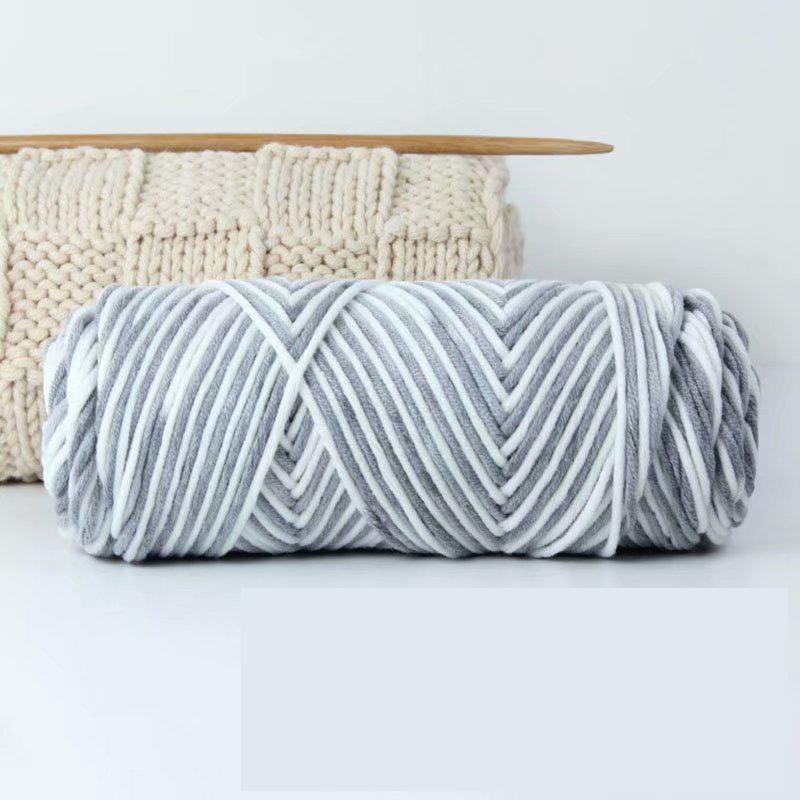 8-ниточная хлопковая пряжа Select Yarn 100 г, легкая камвольная толстая пряжа для самостоятельного вязания крючком детской шерсти шарфа пальто свитера плетения нитки