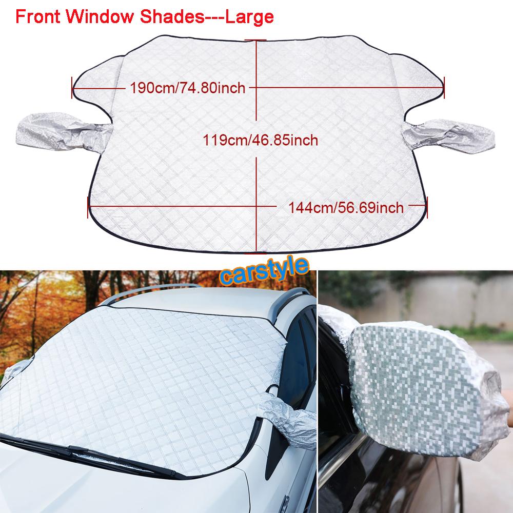 SUV 4WD Van Car Windshield Cover Anti Hail Prevent Snow Ice Sunshade Dust Frost Freezing Cover Protector Cover Winter