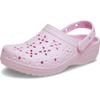 Crocs Classic Floral Cut Out Clog, Розовое молоко, 23см