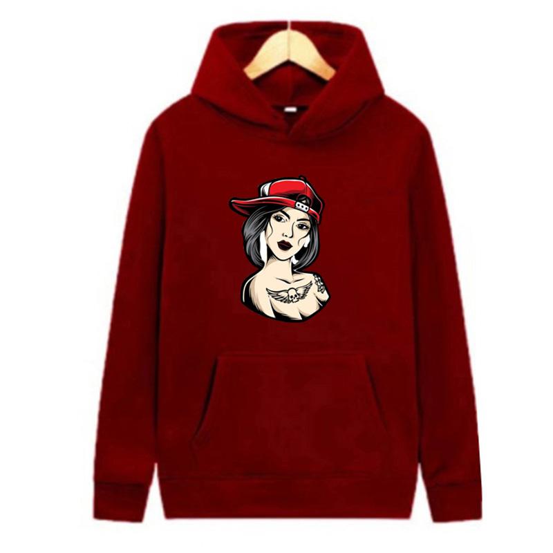 Осенне-зимняя новая персонализированная женская одежда с принтом аватара, мужская и женская толстовка с капюшоном для любителей, пуловер, спортивная толстовка для бега