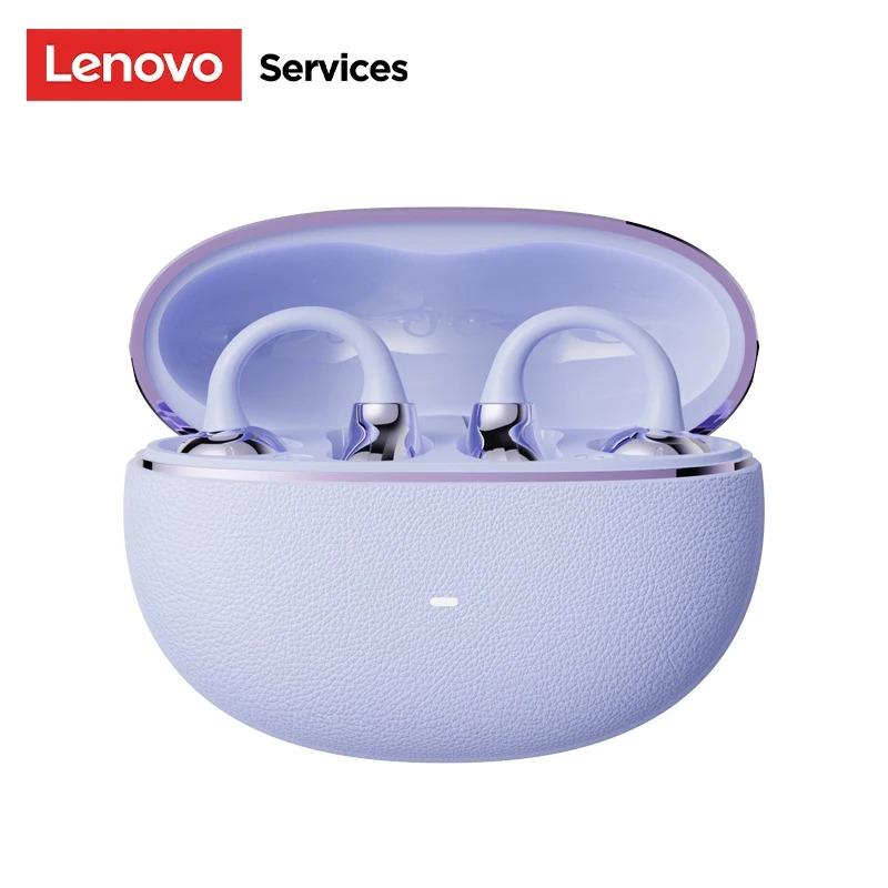 Оригинальные беспроводные наушники-клипсы Lenovo RS123 Bluetooth 6.0 Удобные наушники-клипсы 0,06 с Низкая задержка Игровые наушники 30 часов работы