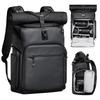 Ulanzi BT01 Camera Bag Photography Pack Bag Large Capacity 25L Expandable Roll Top Design Adjustable Dividers Side Access Water Repellent SLR Storage