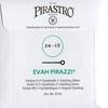 Pirastro Evah Pirazzi Violin String Set (E, A, D, G) with Ball Head (Children's Size: 3/4-1/2)