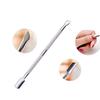 Stainless Steel Cuticle Nail Pusher Spoon Remover Manicure Pedicure Care Tool