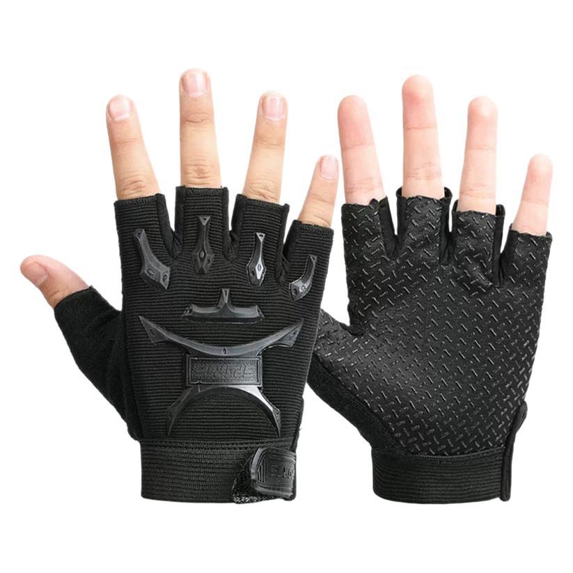 Детские тактические спортивные перчатки, защитные, противоскользящие, тренировочные, велосипедные, скалолазные перчатки для детей, походные, для мальчиков и девочек