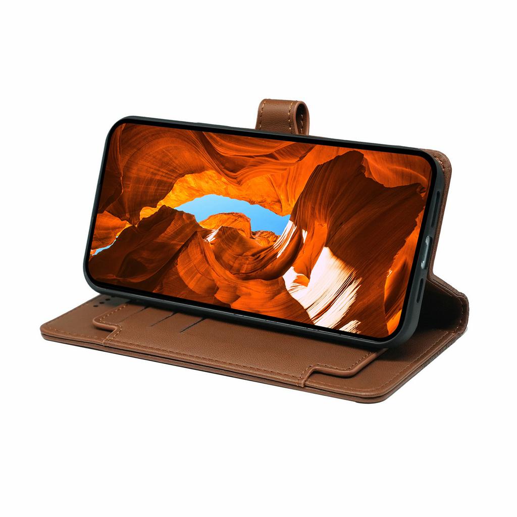 For Realme 14 Pro+ 5G Case with 9 Card Slots PU Leather Stand Phone Cover