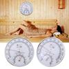 Sauna Thermometer Metal Case Steam Sauna Room Thermometer Hygrometer Bath And Sauna Indoor Outdoor Used
