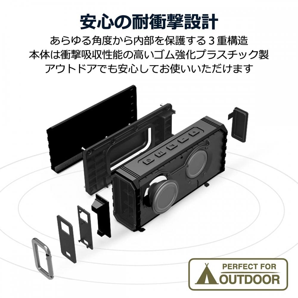 40s Bluetooth-динамик, водонепроницаемый, для ванной, портативный, беспроводной, глубокий бас, стерео, Bluetooth, стильный, SD-карта, случайное воспроизведение, компактный, для ванной комнаты, смартфон Co