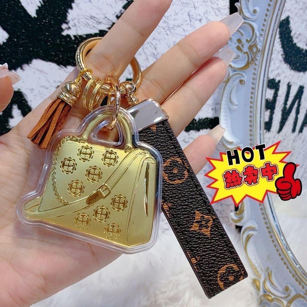 Золото 20 мг Чистый Брелок-подвеска: Обеспечивает Безопасность и Счастье, Увеличивает Богатство, Идеально в качестве Подвески для Сумки или Подвески для Автомобиля.