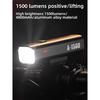 TOSUOD Bicycle Light 1000/1200/1500 Lumen Bike Headlight Power Bank Flashlight Handlebar USB Charging MTB Road Highlight 7