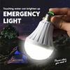 E27 Emergency LED Light Bulb 5W/7W/9W/12W/15W Rechargeable 1200mAh 6000K Battery 220V for Camping Tent Lamp Outdoor Lighting