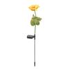 Outdoor Solar Sunflower Garden Decoration Lights Waterproof LED Solar Powered Yard Pathway Decorative Lights Lawn Landscape Lamp