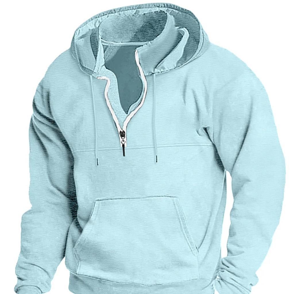 Новая толстовка с капюшоном, толстое повседневное пальто, мужская свободная толстовка с принтом