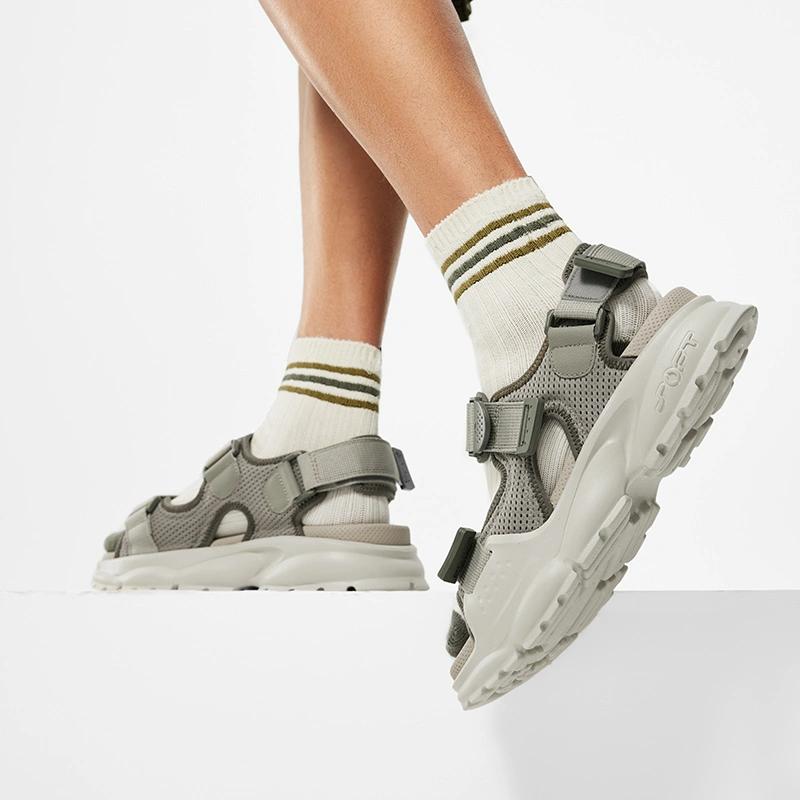 Li Ning Soft Coca удобные сухие стильные тапочки износостойкие легкие нескользящие амортизирующие уличные тапочки пляжные сандалии AGUU001-3