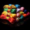 Red Polyester Chinese Knotting Cord for DIY Bracelets and Beading