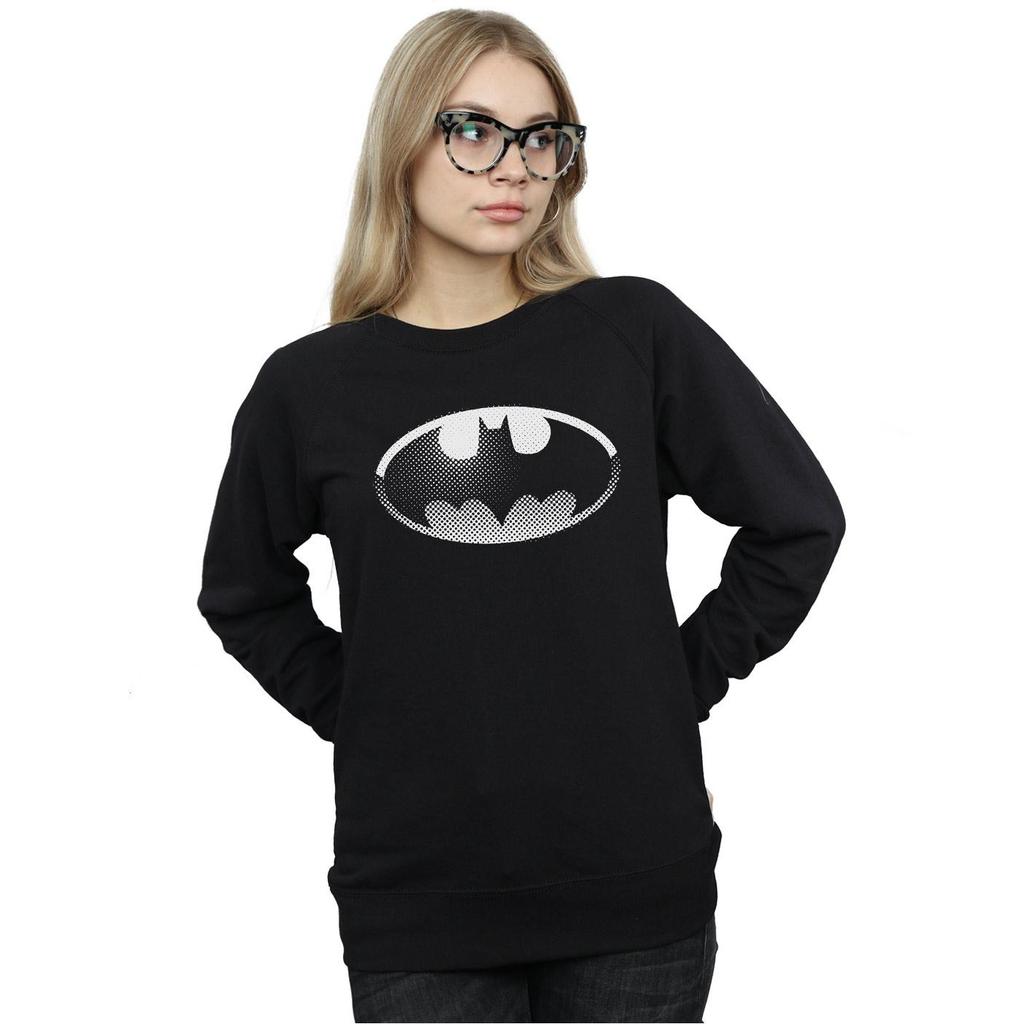 DC Comics Womens/Ladies Batman Spot Logo Sweatshirt