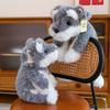 Snowing Terrier Plush Toy With Pp Cotton Filling For Kids Playroom Decor