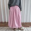 Autumn Winter Japanese Bud Skirt Elastic Fluffy Loose Fashion Casual Elastic Long Skirts Women
