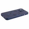 For iPhone 15 Plus Protective Case with Lens Film Compatible with MagSafe Rubberized TPU Phone Cover