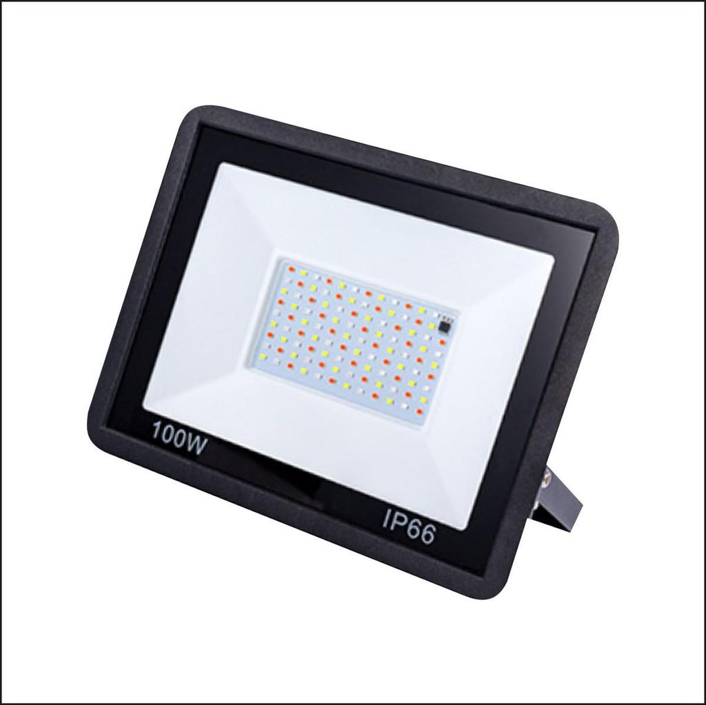 Outdoor RGB LED Floodlight for Parks - Waterproof, Color-Changing Smart Tree Light