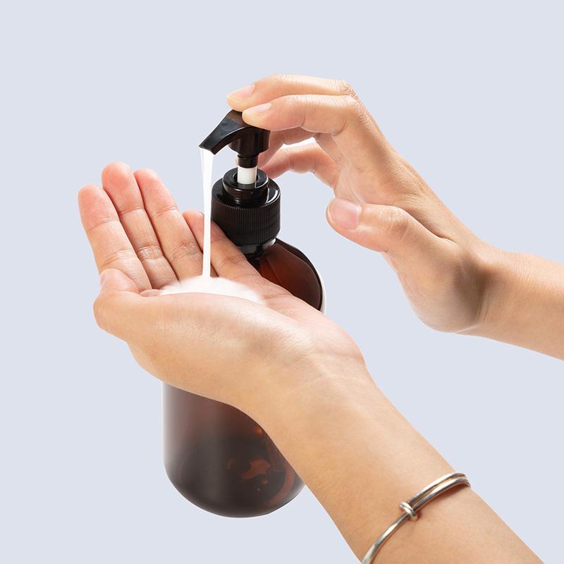 500 мл 2 упаковки ПЭТ-бутылки с дозатором-насосом Бутылка-дозатор для мыла Шампунь-лосьон Бутылка-насос для душа Контейнер для жидкости с 6 водонепроницаемыми этикетками