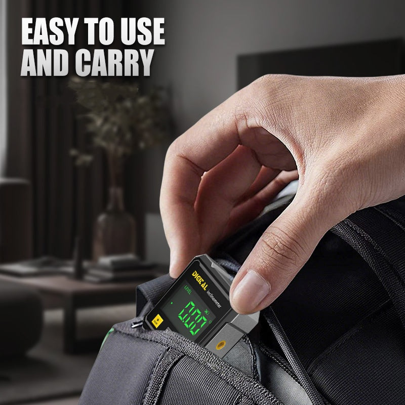 4-сторонний магнитный цифровой угломер с лазером Электронный транспортир Горизонтометр Инклинометр Угловая линейка Измерение уклона