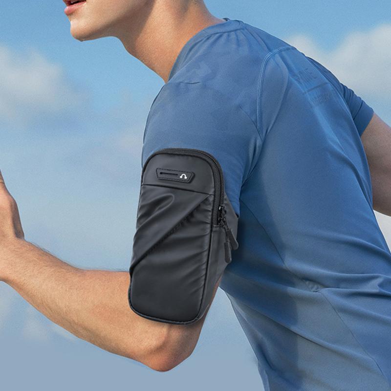 Running Phone Holder Waterproof Wrist Wallet Sport Arm Bag Universal Arm Pouch Large Capacity Zipper Cycling Arm Case