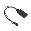 Bluetooth5.0 AUX In Module ABS Black Car Bluetooth Adapter for