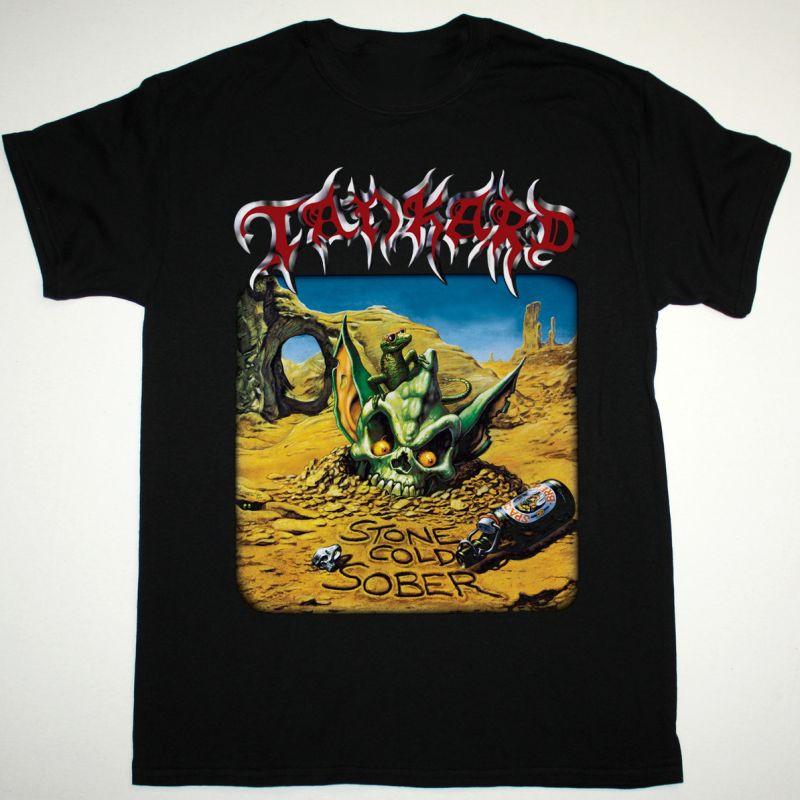 Tankard Band Black T-Shirt Cotton Unisex S-5XL For Men Women